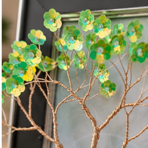 Detalle en verde